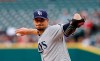 Tampa Bay Rays starting pitcher Charlie Morton throws during the first inning of the team's baseball game against the Detroit Tigers, Wednesday, June 5, 2019, in Detroit. (AP Photo/Carlos Osorio)