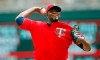 Minnesota Twins pitcher Michael Pineda throws against the Detroit Tigers in the first inning in the first baseball game one of a doubleheader, Saturday, May 11, 2019, in Minneapolis. (AP Photo/Jim Mone)