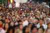 Trevor Hagan / THE CANADIAN PRESS
More than 1,000 people walk in honour of Tina Fontaine and Faron Hall on Alexander Avenue Tuesday night.