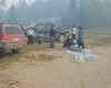 MARIANNE CROW / FACEBOOK

Residents of Pauingassi First Nation (northern Manitoba) wait for evacuation Thursday, May 24, 2018.
Marianne Crow posted the photo to Facebook saying 