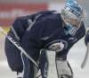 JOE BRYKSA / FREE PRESS FILES
Connor Hellebuyck will be guarding the net tonight.
