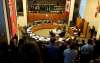 KRISTIN ANNABLE / WINNIPEG FREE PRESS
Members of the development community fill council chambers Wednesday.