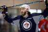 Trevor Hagan / The Canadian Press files
Winnipeg Jets' 33-year-old Chris Thorburn, pictured during training camp in September, is now in his 11th NHL season.