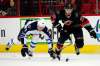 Karl B DeBlaker / The Associated Press
Sebastian Aho (20) battles with Winnipeg Jets' Patrik Laine (29) during the second period of an NHL hockey game, Sunday, Nov. 20, 2016, in Raleigh, N.C.