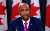 ADRIAN WYLD / THE CANADIAN PRESS
Immigration, Refugees and Citizenship Minister Ahmed Hussen speaks during a news conference, Tuesday, February 21, 2017 in Ottawa.