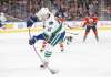 CODIE MCLACHLAN / CANADIAN PRESS FILES
Bo Horvat takes a shot on the Oilers' net last Saturday.