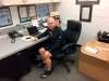 MIKE SAWATZKY / WINNIEG FREE PRESS
Los Angeles Kings equipment manager Darren Granger got his start in his homewtown of Brandon, with the Wheat Kings.