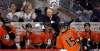 PHIL HOSSACK /WINNIPEG FREE PRESS - Anaheim Duck's coach Randy Carlyle behind the bench against his former team.