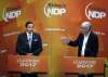 PHIL HOSSACK / WINNIPEG FREE PRESS FILES
Wab Kinew (left) and Steve Ashton at the NDP Leadership 2017 Forum in July.