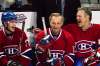 DARIO AYALA/THE GAZETTE FILES
Claude Lemieux (right) has some fun with Guy Lafleur during Lafleur&rsquo;s farewell game with the Anciens Canadiens in 2010. Lemieux was in Winnipeg on Friday for his son&rsquo;s first NHL game.