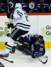 JOHN WOODS / THE CANADIAN PRESS FILES
Winnipeg Jets centre Matt Hendricks (right) isn't flashy, but he is solid and reliable, like a good soldier. The kind of guy you want watching your back.
