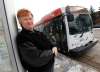 PHIL HOSSACK / FREE PRESS FILES
Retired transit driver George Morrison at a bus stop near the St James Legion.