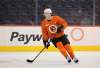 RUTH BONNEVILLE / WINNIPEG FREE PRESS
Winnipegger Nolan Patrick skates during the Philadelphia Flyers&rsquo; practice Wednesday, hopeful he&rsquo;ll be added to tonight&rsquo;s lineup.