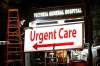 JOHN WOODS / FREE PRESS FILES
A sign crew changes the signage to urgent care at Victoria General Hospital in Winnipeg.