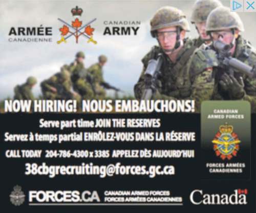 Screen capture of a Canadian military recruitment ad on Breitbart.com. The military has taken the recruitment ad that appeared on Breitbart, in violation of Ottawa's advertising rules.