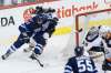 John Woods / The Canadian Press files
Jets defenceman Dustin Byfuglien has cut down on risky rushes up the ice but still makes the occasional foray deep into the opposition&rsquo;s end.