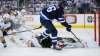 JOHN WOODS / THE CANADIAN PRESS
Jets captain Blake Wheeler beats Vegas Golden Knights goaltender Marc-André Fleury, but his shot misses the open net during Saturday&rsquo;s game in Winnipeg. No matter &mdash; the Jets got four goals in a Game 1 victory.
