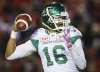 THE CANADIAN PRESS / Jeff McIntosh
Could Saskatchewan Roughriders quarterback Brandon Bridge be an option for the Bombers if none of the possible replacements for an injured Matt Nichols works out?