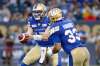 John Woods / The Canadian Press files
Blue Bombers quarterback Chris Streveler was steady Thursday against the Edmonton Eskimos, while running back Andrew Harris could have been more involved.