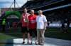 ANDREW RYAN / WINNIPEG FREE PRESS
Three generations of the Bronk family have run in the Manitoa Marathon: (from left) Dylan, 29, Bob, 58, and Arie 80.