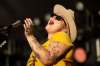 ANDREW RYAN / WINNIPEG FREE PRESS
Elle King performs on the Folk Fest mainstage at Birds Hill Provincial Park Thursday.