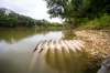 In total, 3.26 million litres of untreated sewage is believed to have gone into the river. (Mikaela MacKenzie / Winnipeg Free Press)