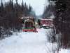 Katie de Muelles / Winnipeg Free Press files
Workers work on the ice trail in Churchill last December.