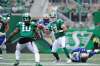 Mark Taylor / The Canadian Press
Saskatchewan Roughriders quarterback Zach Collaros attempts a pass against the Winnipeg Blue Bombers during first half CFL football action at Mosaic Stadium in Regina on Sunday, Sept. 2, 2018.
