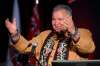 Manitoba Metis Federal President David Chartrand: 'We're back into Confederation.' (Mike Deal / Winnipeg Free Press)