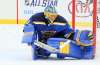 Chris Lee / St. Louis Post-Dispatch files
St. Louis Blues goaltender Jake Allen is expected to get the majority of the work in net this season, with new backup Chad Johnson taking the place of Carter Hutton.