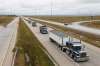 The trucking industry is especially vulnerable to a carbon tax, the Manitoba Trucking Association says. (Mike Deal / Winnipeg Free Press files)