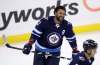 Dustin Byfuglien will be back in the lineup Thursday after missing two games with an upper-body injury. (Trevor Hagan / The Canadian Press files)