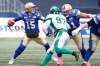 John Woods / THE CANADIAN PRESS FILES
Winnipeg Blue Bombers quarterback Matt Nichols (15) throws against the Saskatchewan Roughriders on Oct. 13, a game the Bombers won 31-0.