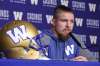 MIKE DEAL / WINNIPEG FREE PRESSWinnipeg Blue Bomber linebacker Adam Bighill signed a three-year contract extension Tuesday. Bighill was to become a free agent next month and was named the CFL&rsquo;s Most Outstanding Defensive Player in 2018. 20190115 - Tuesday, January 15, 2019