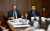 Premier Brian Pallister, left, and Mayor Brian Bowman. (Wayne Glowacki / Free Press files)