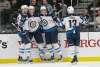 (AP Photo/Marcio Jose Sanchez)
Winnipeg Jets celebrate Tyler Myers' goal during the second period against the Los Angeles Kings Monday, in Los Angeles.