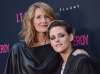 Laura Dern, left, and Kristen Stewart at the JT LeRoy premiere in Los Angeles on April 24. (Sthanlee B. Mirador / Sipa USA)