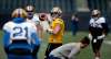 PHIL HOSSACK / WINNIPEG FREE PRESS
Blue Bombers rookie QB Sean McGuire at team workout Monday.