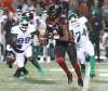 Fred Chartrand / The Canadian Press
Ottawa Redblacks quarterback Dominique Davis runs the ball against the Saskatchewan Roughriders during the second half of a June 20 game in Ottawa.