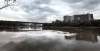 Treated (and sometimes untreated) sewage bubbles up from underneath the surface of the Red River just south of the Chief Peguis Trail. (Phil Hossack / Free Press files)