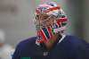 MIKE DEAL / WINNIPEG FREE PRESS
Winnipeg Jets' goaltender Connor Hellebuyck during training camp at Bell MTS Iceplex Monday.