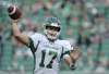 Mark Taylor / THE CANADIAN PRESS FILES
Former Saskatchewan Roughriders quarterback Zach Collaros will be a welcome addition to the Winnipeg Blue Bombers after being traded to the team by the Toronto Argonauts, Wednesday.