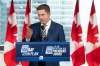 Conservative Leader Andrew Scheer's theme for the final days is to lay out what a Conservative government would do during its first 100 days in office. (Adrian Wyld / The Canadian Press)