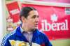 MIKAELA MACKENZIE / WINNIPEG FREE PRESS
Recent polls suggest Robert-Falcon Ouellette, the Liberal candidate for Winnipeg Centre, is in for a fight against NDP candidate Leah Gazan.