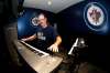 JOHN WOODS / WINNIPEG FREE PRESS
Jets&rsquo; organist Chris Eccles is a rocker so hip-hop song requests, even if they come from visiting Edmonton Oilers superstar Connor McDavid, will be rebuffed.