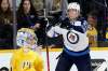 Mark Humphrey / The Associated Press
Patrik Laine's goal 18 seconds into the game against the Nashville Predators Tuesday was pivotal to the Jets' victory.