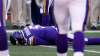 Ann Heisenfelt / The Associated Press files
FILE - In this Nov. 8, 2015, file photo, Minnesota Vikings quarterback Teddy Bridgewater lies on the field after a hit during the second half of an NFL football game against the St. Louis Rams, in Minneapolis. Bridgewater sustained a concussion.