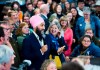 NDP leader Jagmeet Singh, left, and provincial NDP leader Andrea Horwath, right, speak to supporters at the Blue Star diner during a campaign stop in Welland Ont., on Thursday, October 17, 2019. THE CANADIAN PRESS/Nathan Denette