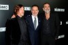 FILE - In this Sept. 27, 2018 file photo, from left to right, Norman Reedus, Andrew Lincoln and Jeffrey Dean Morgan arrive at the LA Premiere of Season 9 of their show 