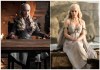 This combination photo of images released by HBO shows Emilia Clarke portraying Daenerys Targaryen in 